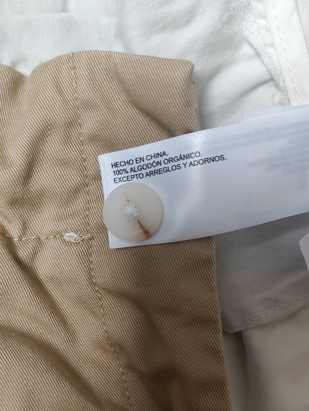 Roots Size 8 100% Organic Cotton Pleated Pants - Picture 10 of 10